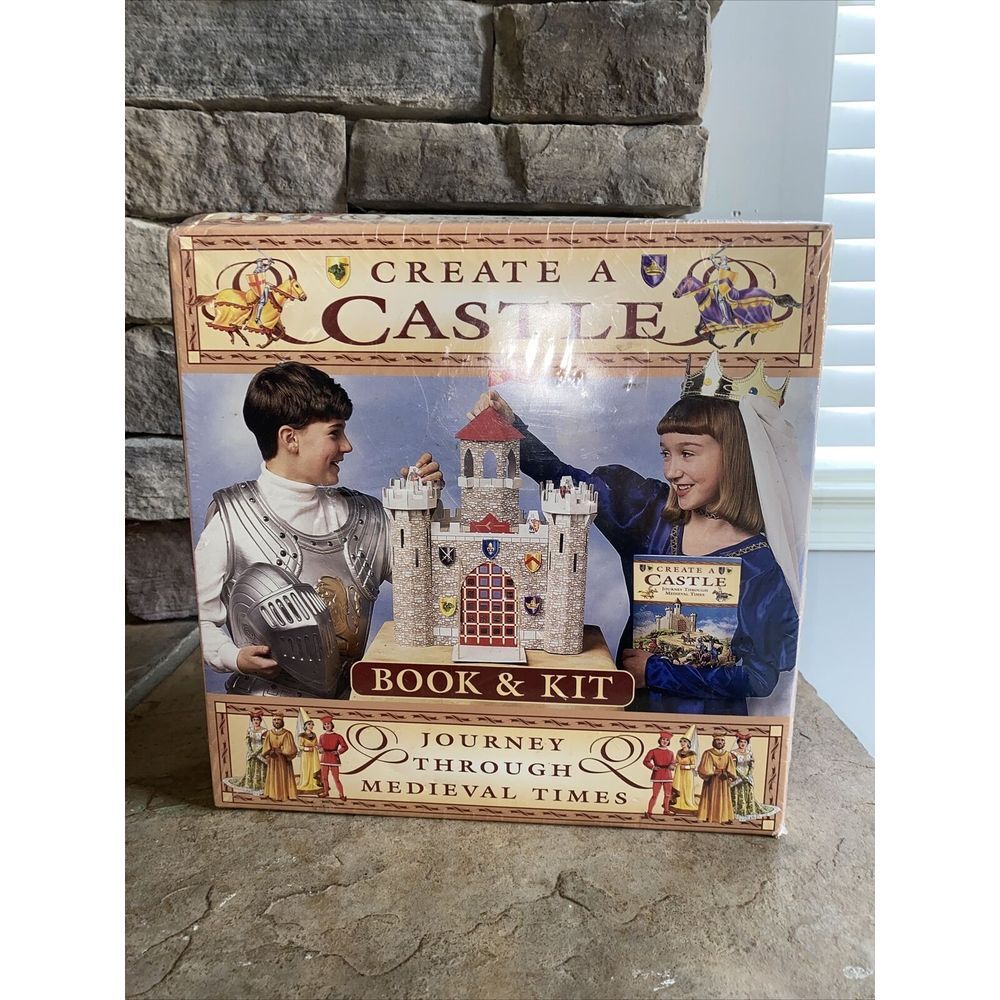 Create A Castle‎ Book And Puzzle 3D Puzzle